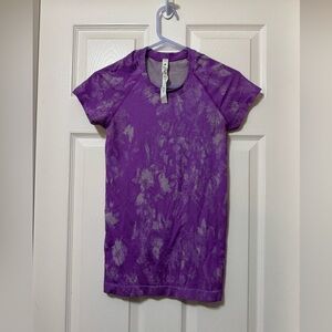 Lululemon short sleeve swiftly size 4 euc